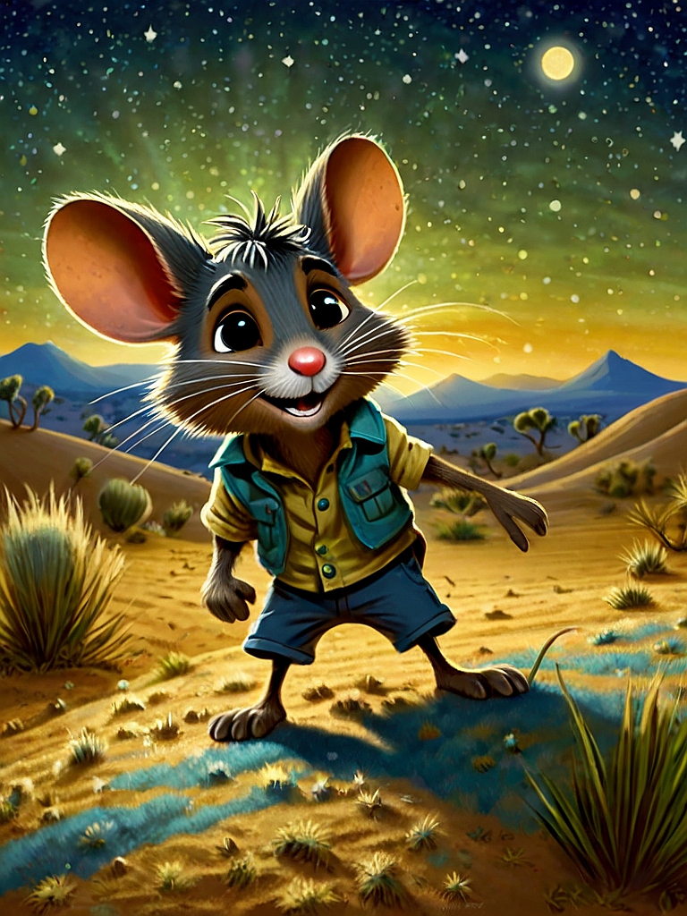 Sandy and the Starlit Adventure