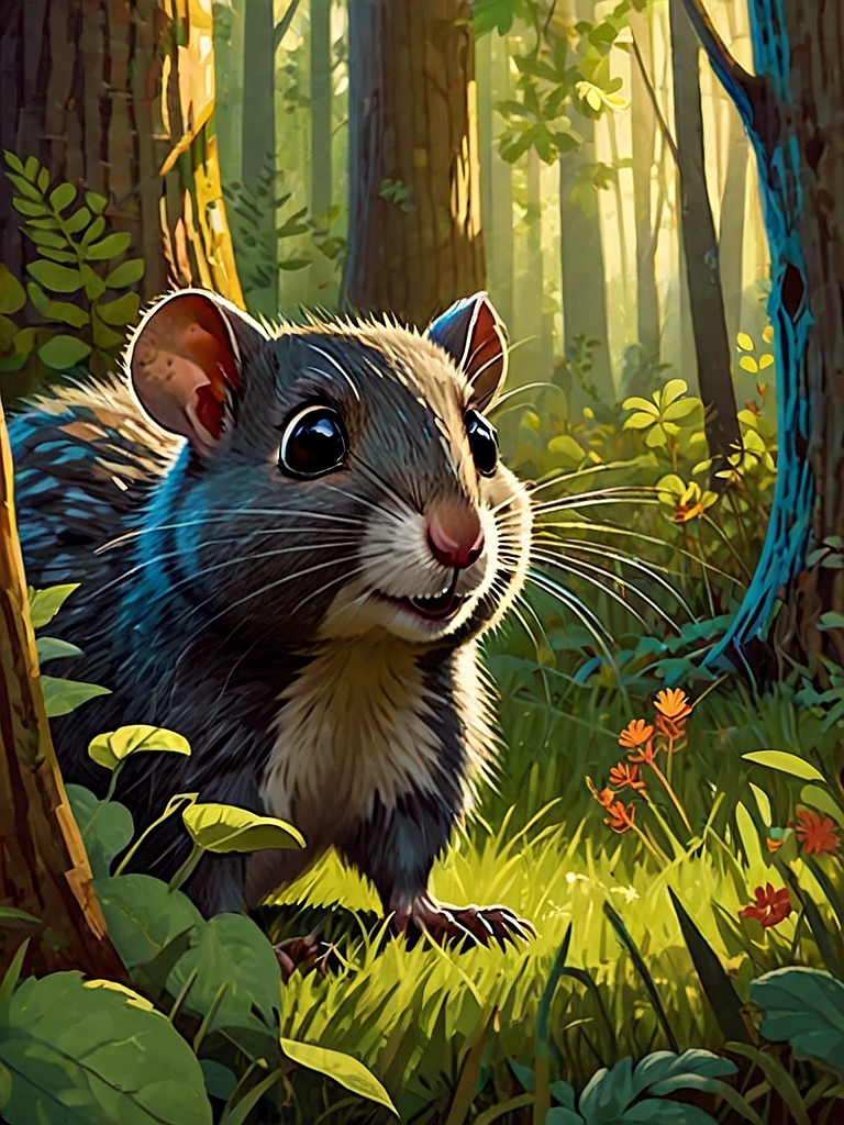 Whiskers and the Mystery of the Missing Acorns