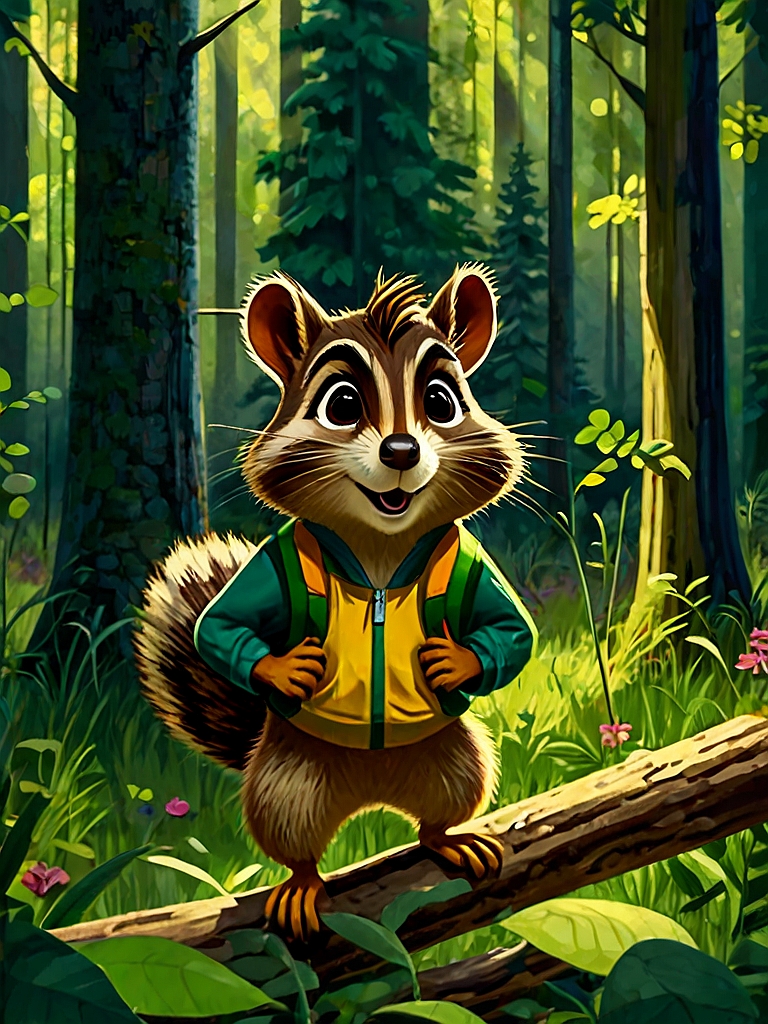 Cheery and the Hidden Forest Treasure