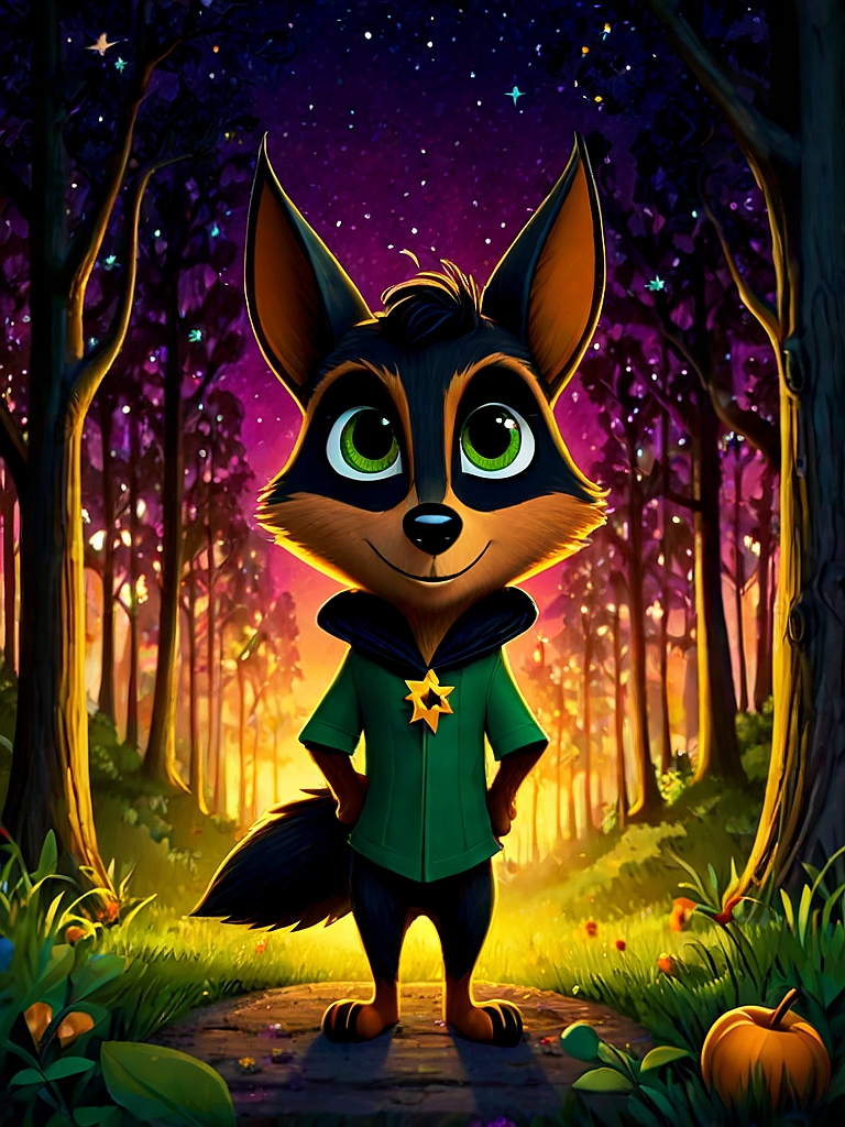 Flick's Journey Through the Enchanted Forest